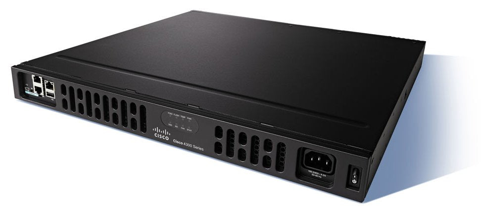 Cisco Integrated Services Router 4331 - Paquete de comunicaciones unificadas - router - GigE - Puertos WAN: 3 - montaje en riel