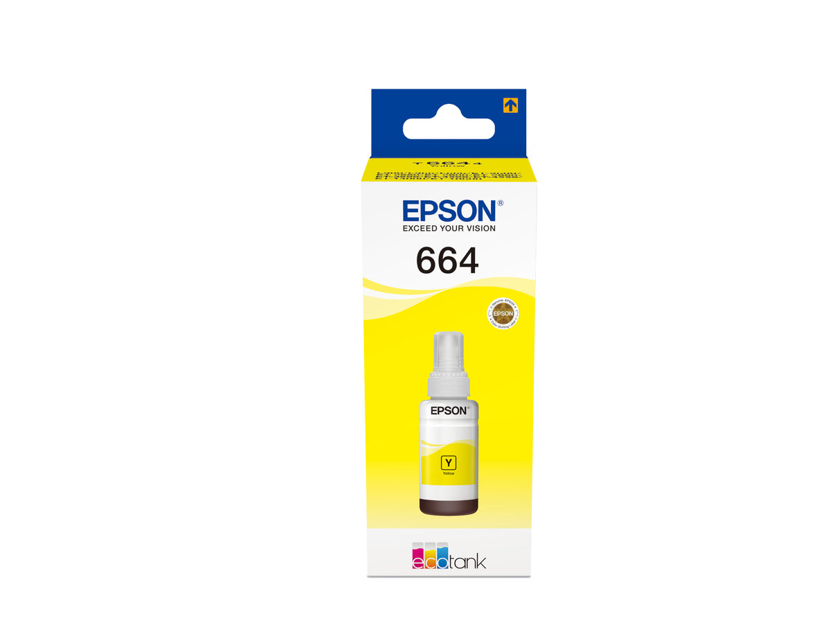 EPSON YELLOW INK 70ml ECOTANK L355/L555/ET-14000/ET-4550/E