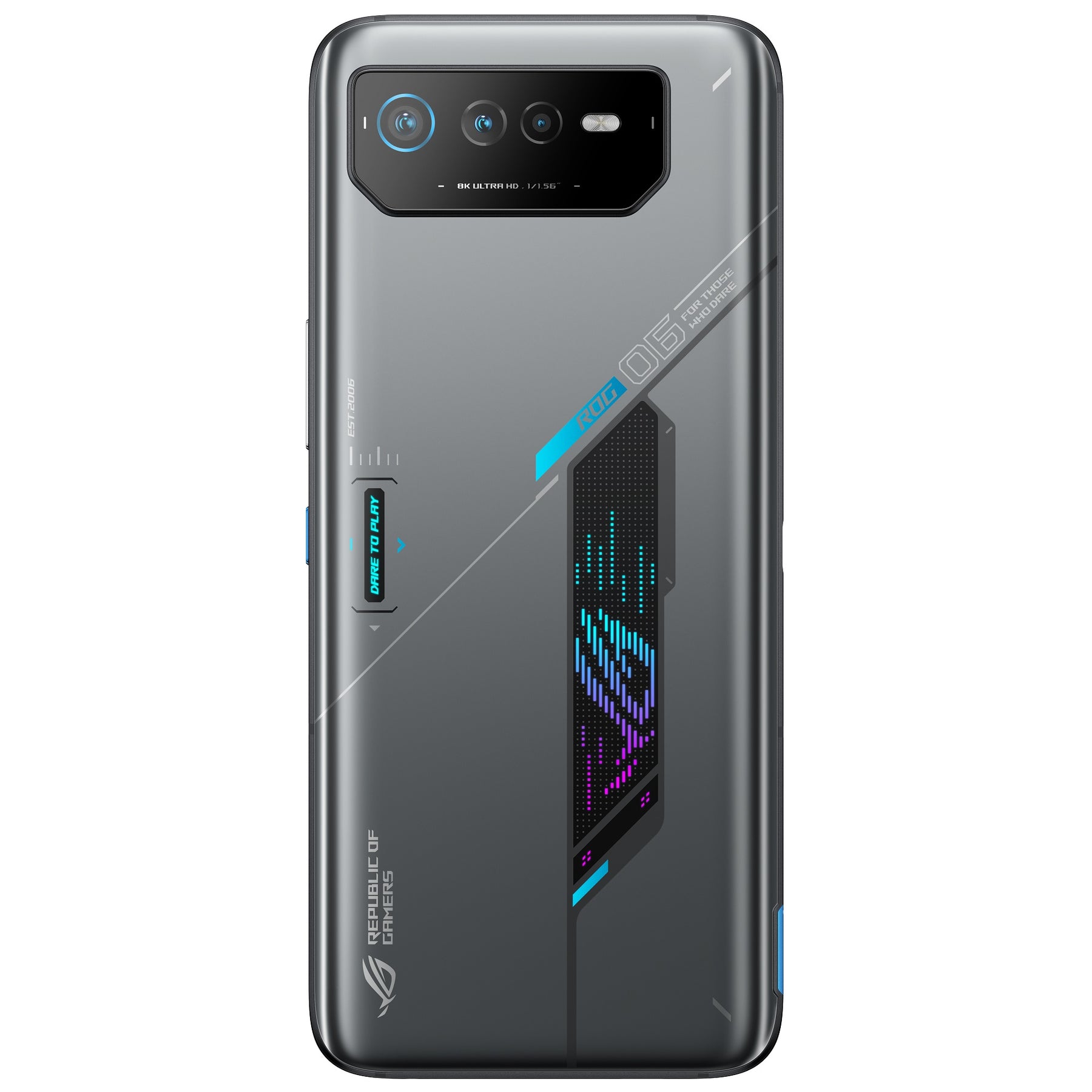 Smartphone Asus ROG Phone 6D, 6,78\" 165Hz, 12GB, 256GB, 50MP+13MP+5MP, Android 12, Space Gray