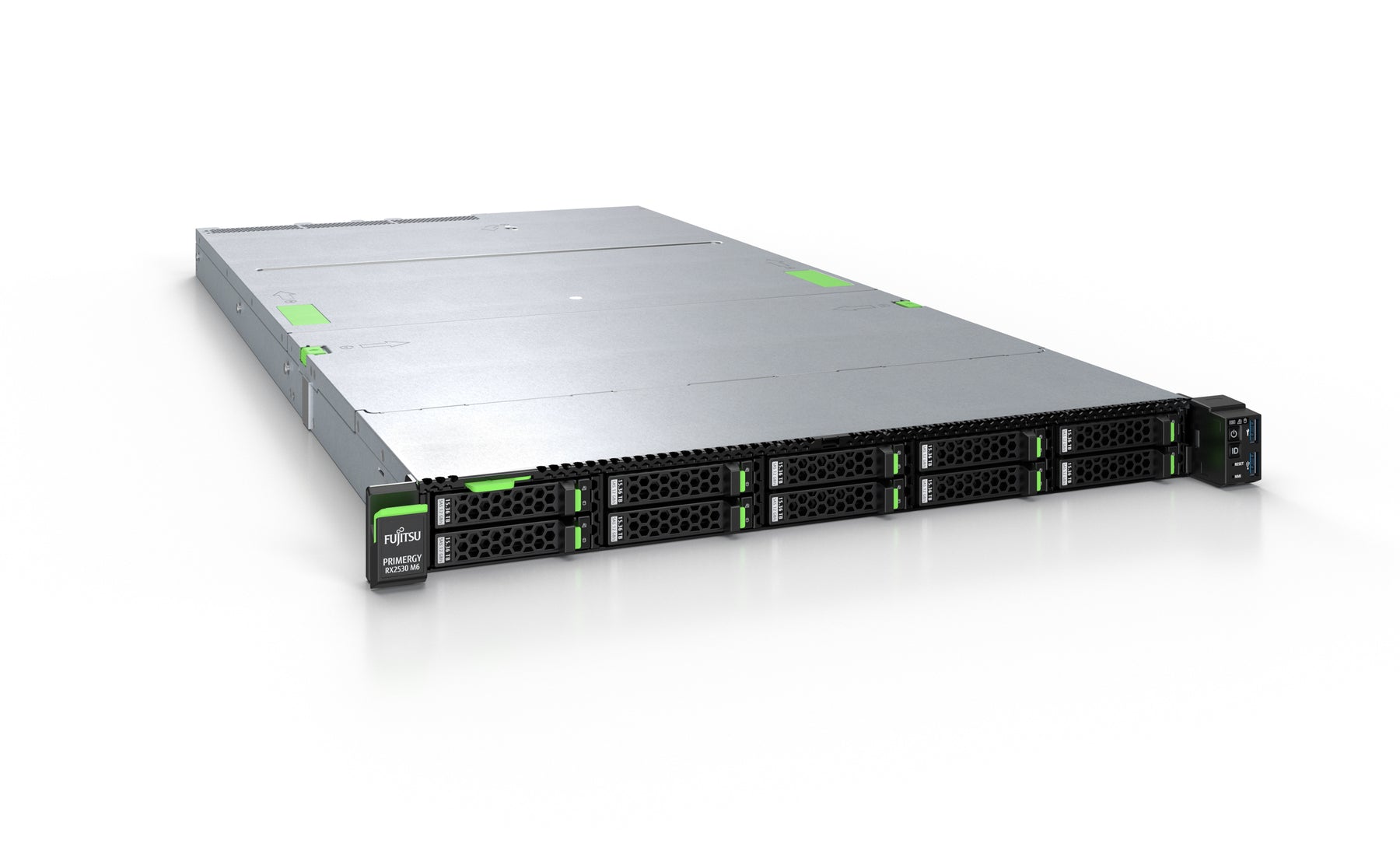 SERVIDOR FUJITSU PRIMERGY RX2530 M6 Xeon 4310 12C 2.10GHz|32GB DDR4|Raid 0.1|4x1Gb|8x2.5\"|3YrOS