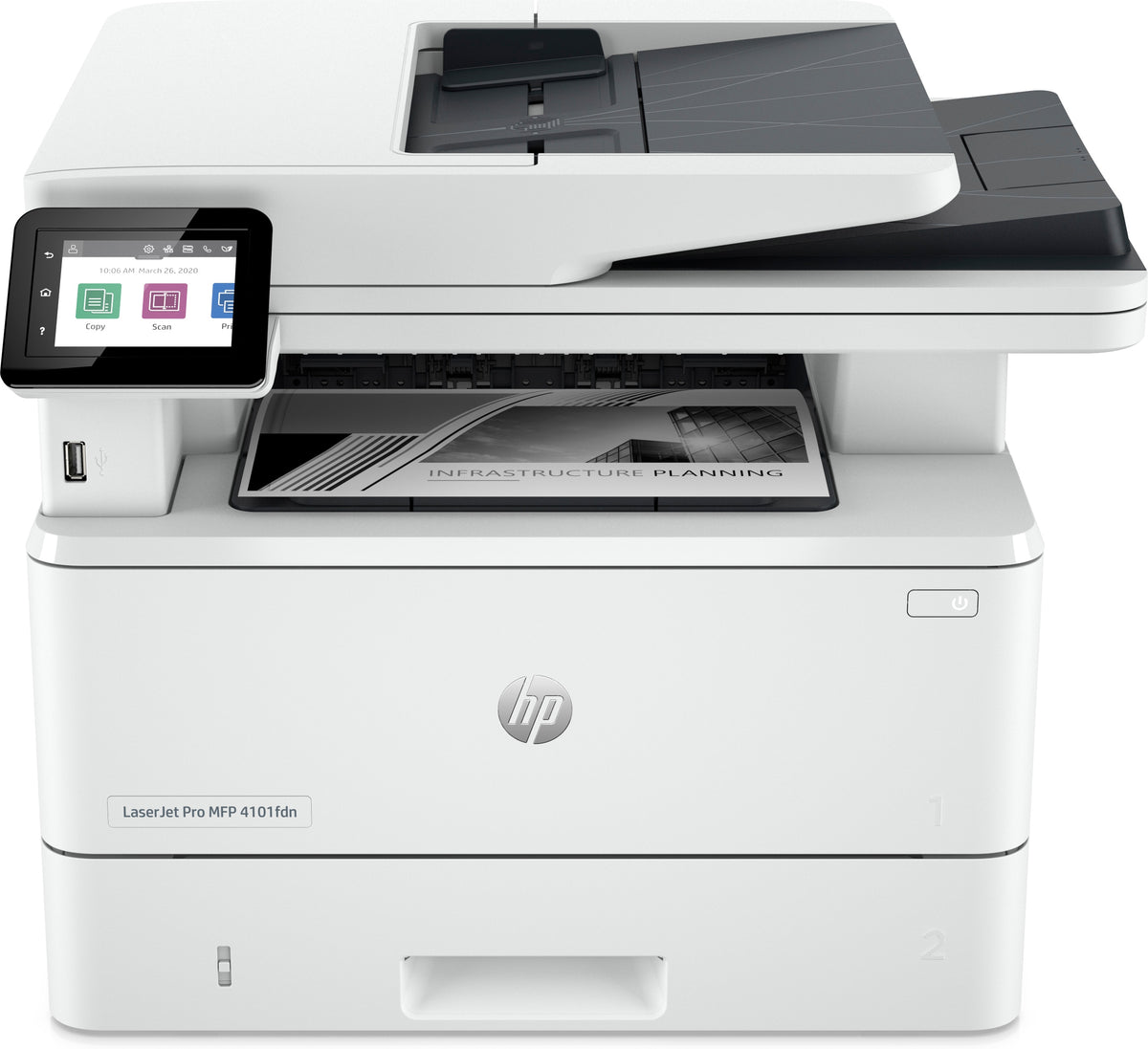 Impressora HP Multifunções LaserJet Pro MFP 4102fdn