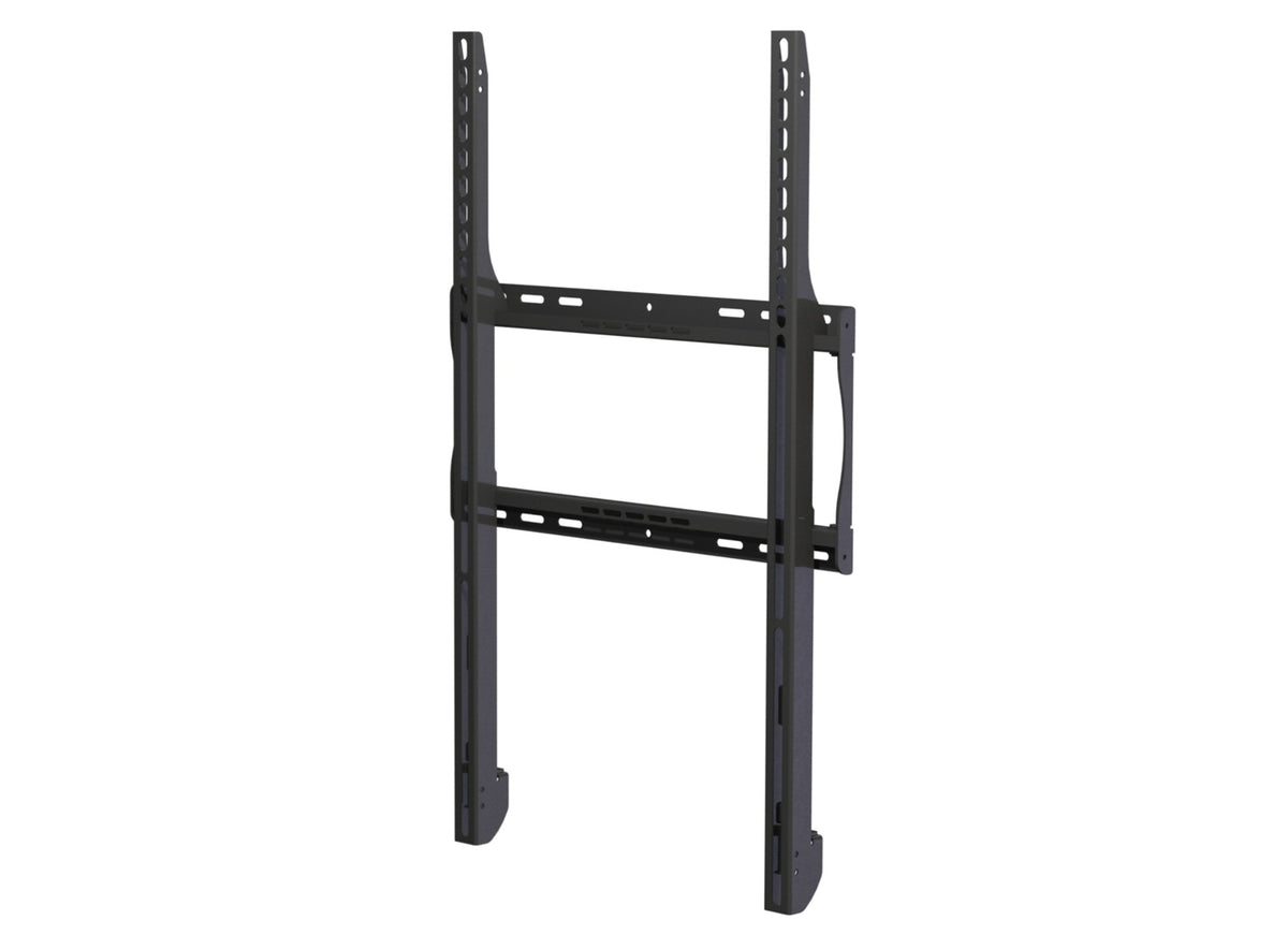 Peerless-AV ESF655P - Kit de montagem (montagem de parede, adaptador de presilha) - para suporte de visor público - revestimento preto sem brilho - tamanho de tela: 42"-55" - interface de montagem: up to 400 x 600 mm - montável em parede