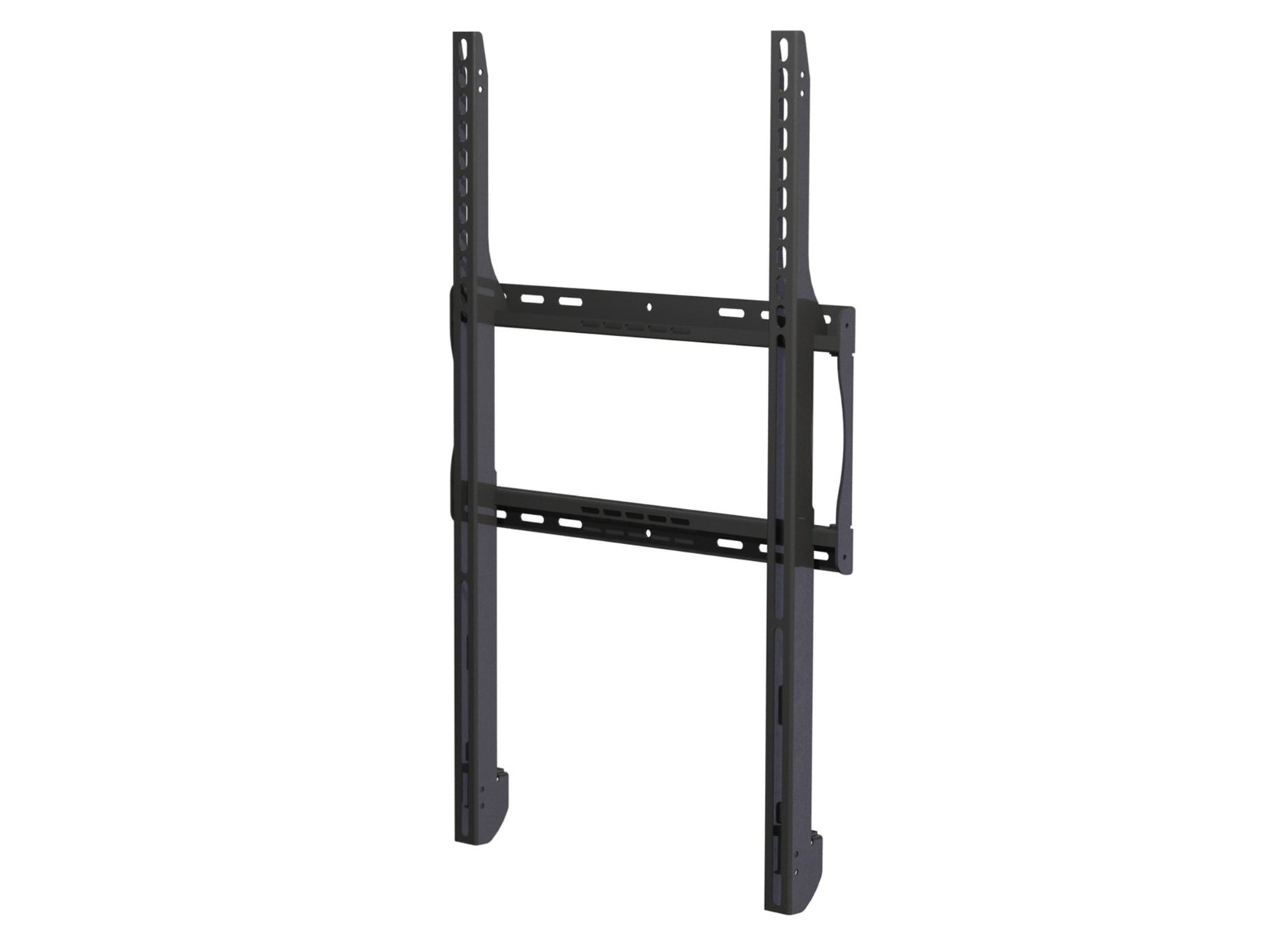 Peerless-AV ESF655P - Kit de montaje (montaje en pared, adaptador de clip) - Para soporte de pantalla pública - Revestimiento negro sin brillo - Tamaño de pantalla: 42"-55" - Interfaz de montaje: hasta 400 x 600 mm - montaje en pared