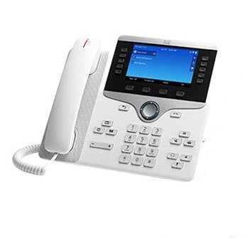 Cisco IP Phone 8861 - VoIP Phone - IEEE 802.11a/b/g/n/ac (Wi-Fi) - SIP, RTCP, RTP, SRTP, SDP - white