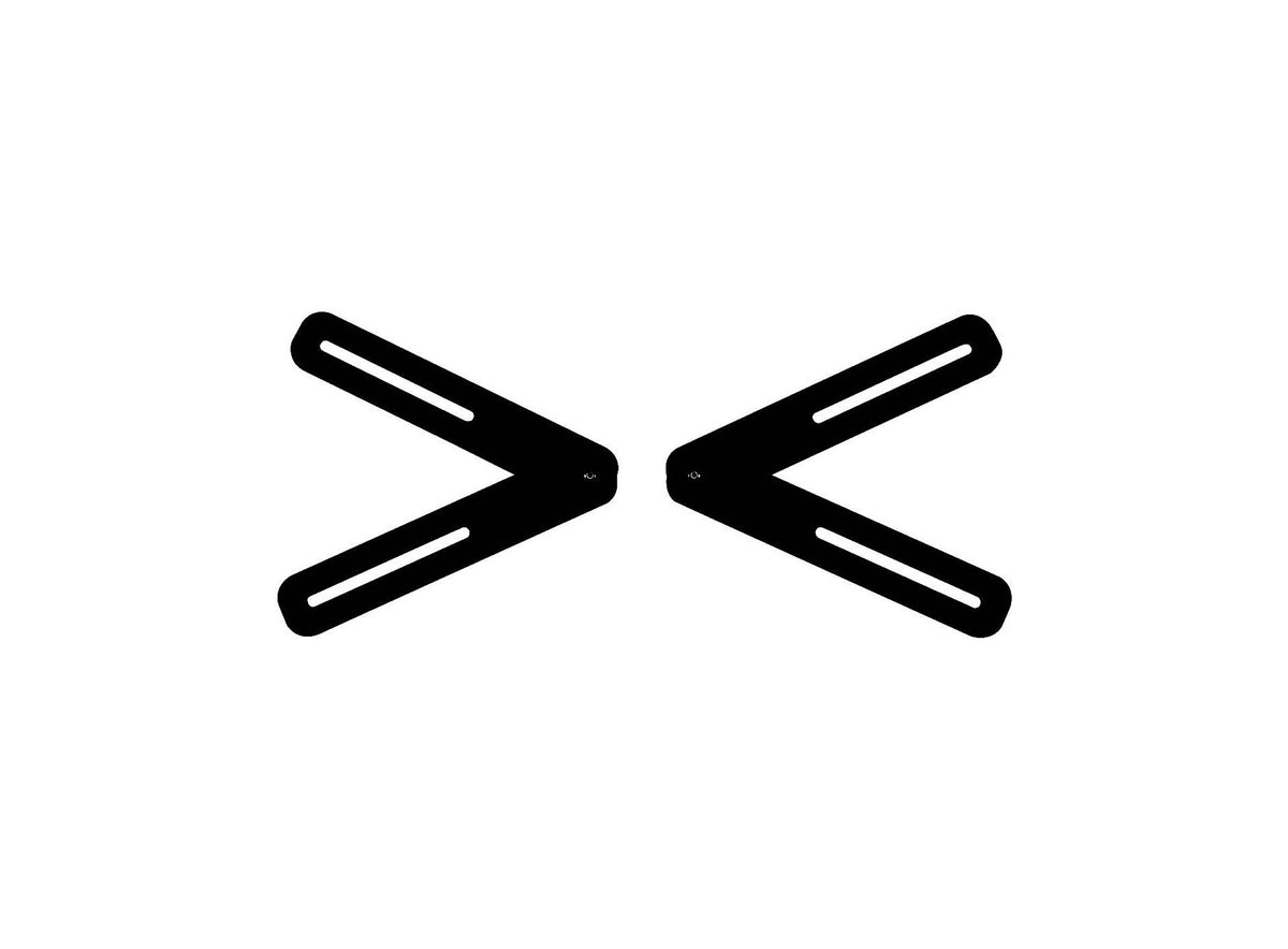 Peerless-AV ACSBR1 - Componente de montaje (2 soportes de montaje, hardware de montaje) - para barra de sonido - recubrimiento negro mate - tamaño de pantalla: 32"-70" - interfaz de montaje: hasta 600 x 400 mm - debajo de la televisión, en la televisión