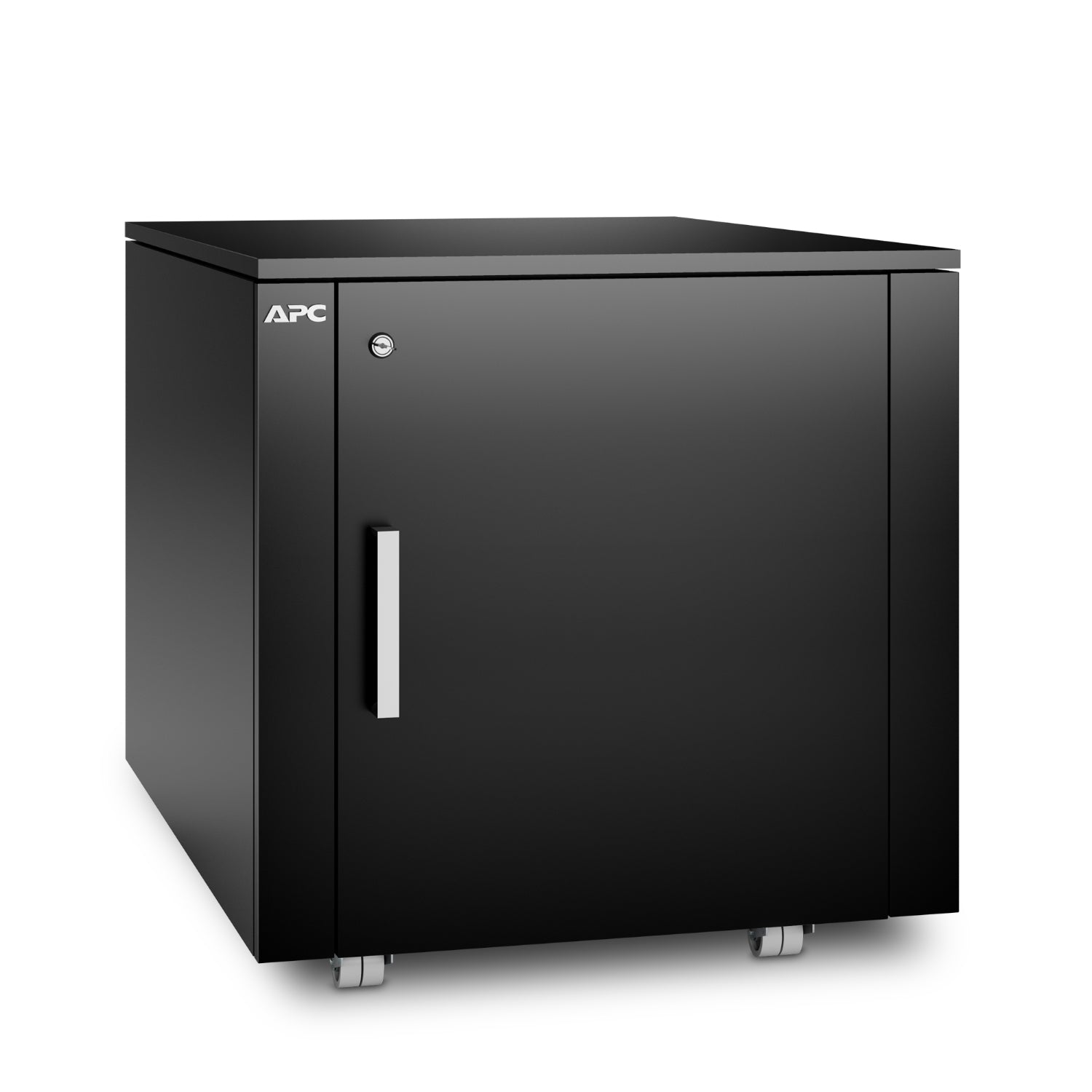 APC NetShelter CX Mini - Gabinete con estantería - Negro - 12U