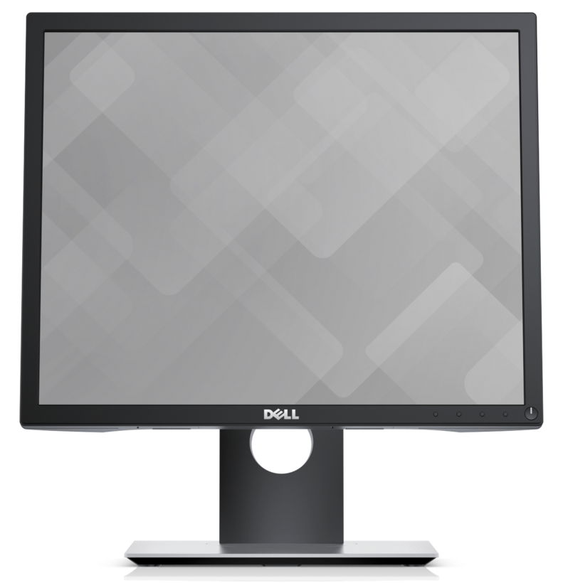 Dell P1917S - Monitor LED - 19" - 1280 x 1024 @ 60 Hz - IPS - 250 cd/m² - 1000:1 - 6 ms - HDMI, VGA, DisplayPort - preto - para Latitude 7400 2-in-1