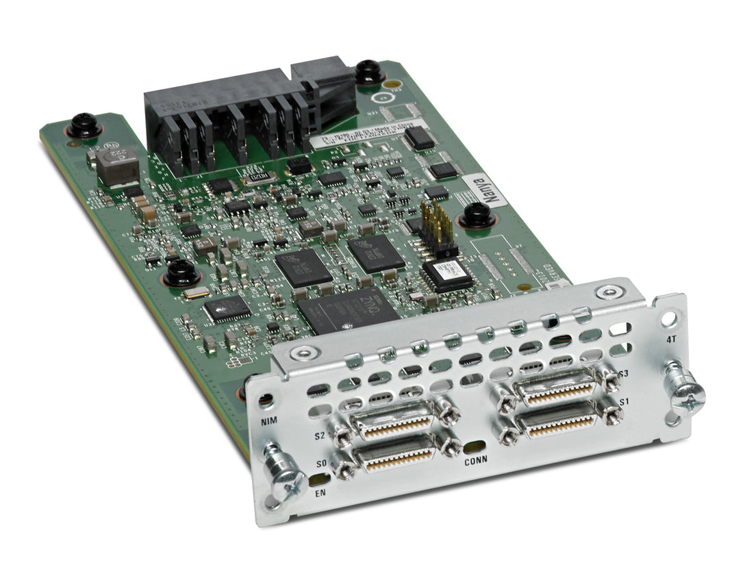 Cisco WAN Network Interface Module - Serial Adapter - RS-232/449/530/V.35/X.21 x 4 - for Cisco 4451-X