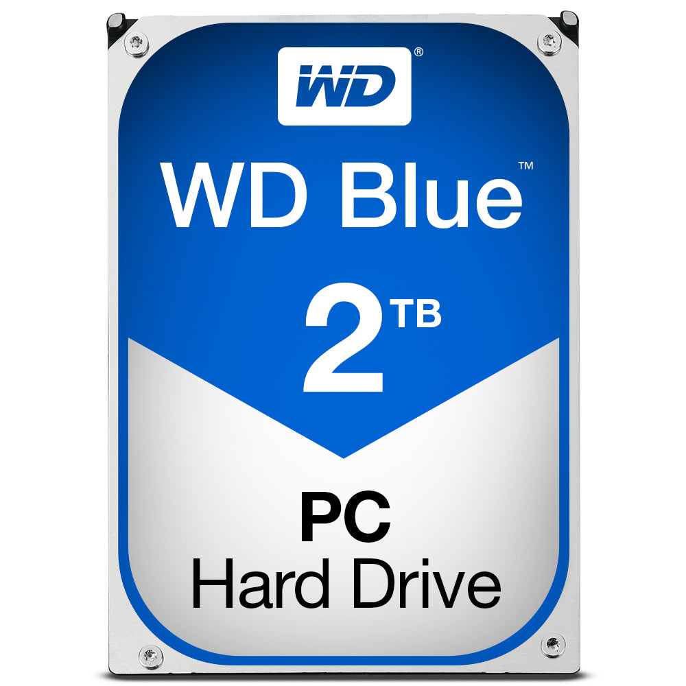 WD Blue WD20EZRZ - Hard drive - 2 TB - internal - 3.5" - SATA 6Gb/s - 5400 rpm - buffer: 64 MB