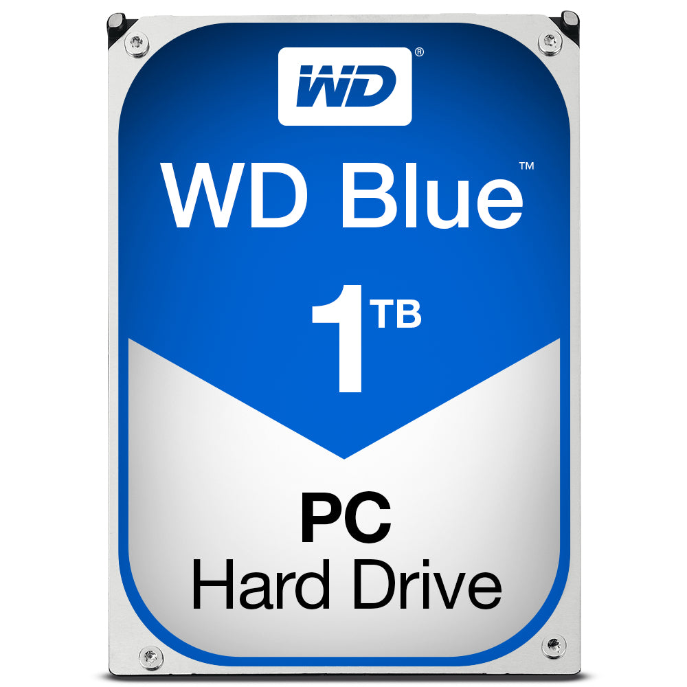 WD Blue WD10EZRZ - Hard drive - 1 TB - internal - 3.5" - SATA 6Gb/s - 5400 rpm - buffer: 64 MB