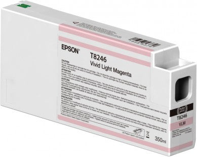 Epson T8246 - 350 ml - vivid light magenta - original - ink cartridge - for SureColor SC-P6000, SC-P7000, SC-P7000V, SC-P8000, SC-P9000, SC-P9000V