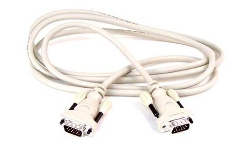 Belkin PRO Series VGA Monitor Signal Replacement Cable - Cabo VGA - HD-15 (VGA) (M) para HD-15 (VGA) (M) - 3 m - moldado, entrançado, parafusos manuais