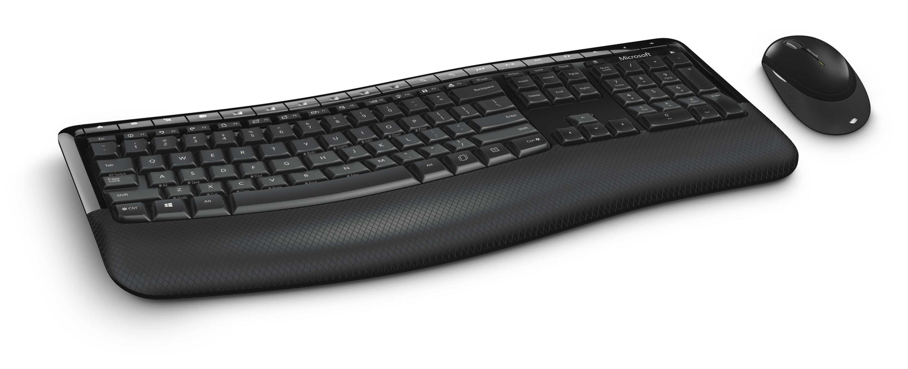 Microsoft Wireless Comfort Desktop 5050 - Keyboard and Mouse Combo - Wireless - 2.4 GHz - Spanish - Europe
