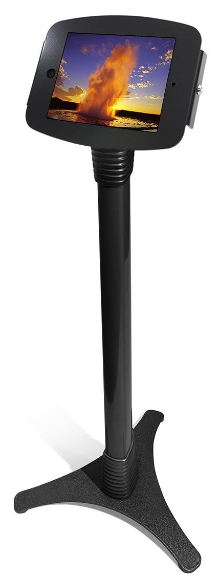 Compulocks Space Adjustable iPad 12.9" Floor Stand Black - Quiosque - para tablet (Antirroubo) - bloqueável - alumínio de alto-nível - preto - suporte no chão - para Apple 12.9-inch iPad Pro (1.ª geração, 2.ª geração)