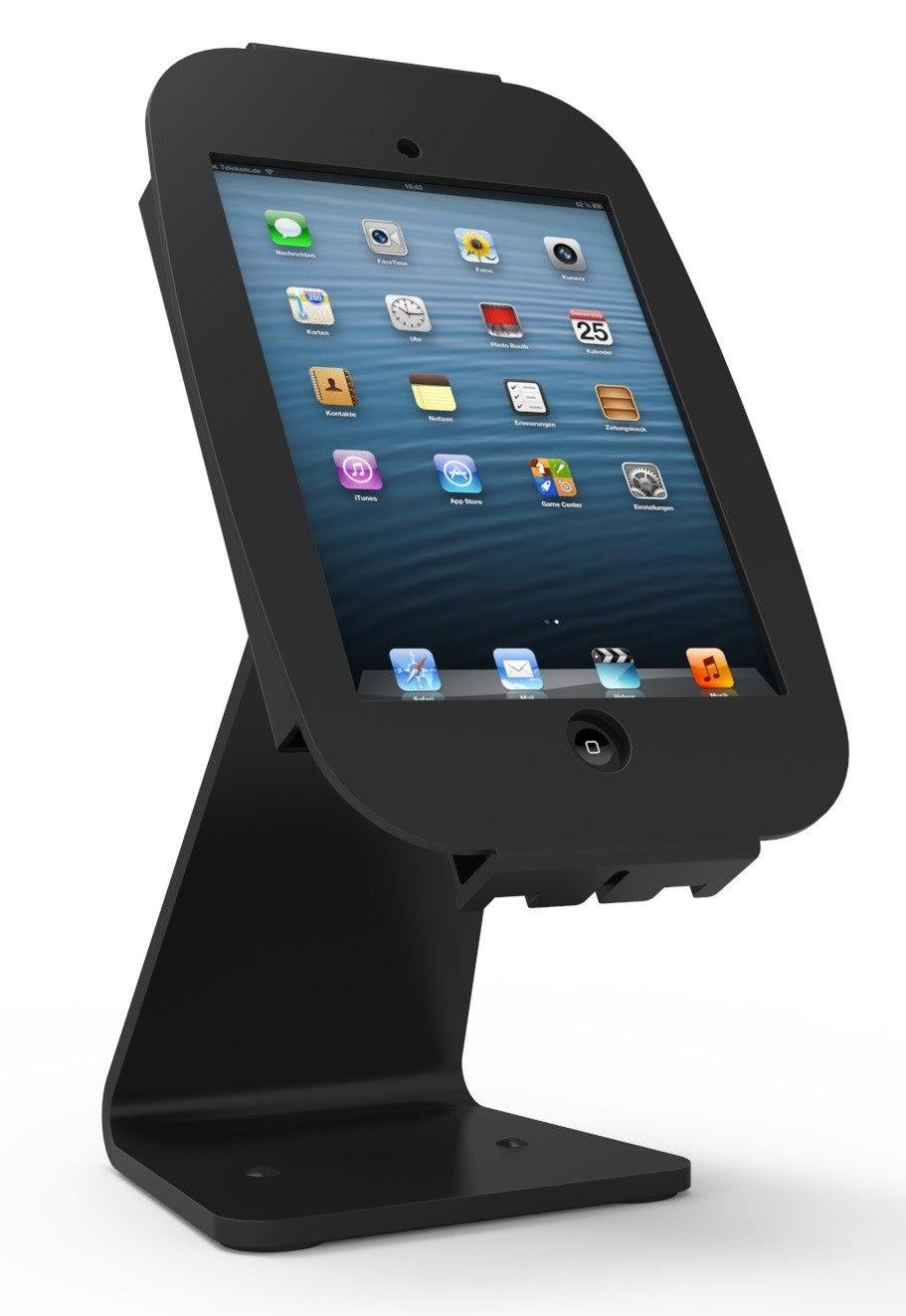 Compulocks Space 360 iPad 12.9" Counter Top Kiosk Black - Cover - for tablet (Anti-Theft) - lockable - Premium Aluminum - Black - for Apple 12.9-inch iPad Pro (1st Gen, 2nd Gen)