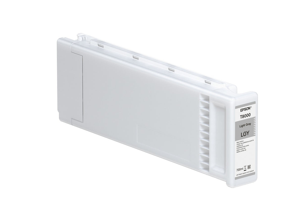 Epson T8009 - 700 ml - gray - original - ink cartridge - for SureColor SC-P10000, SC-P20000, SC-P20000SE