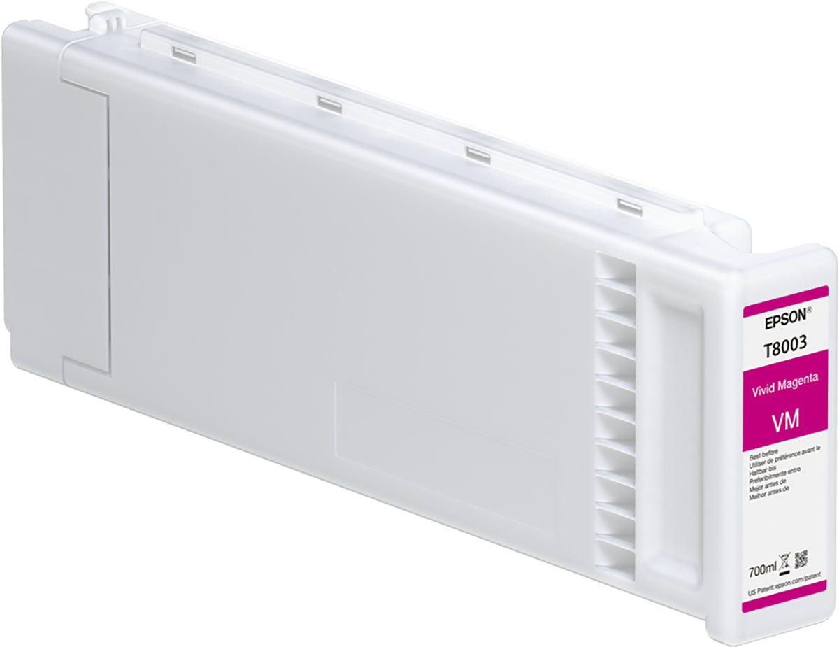 Epson T8003 - 700 ml - bright magenta - original - ink cartridge - for SureColor SC-P10000, SC-P20000, SC-P20000SE