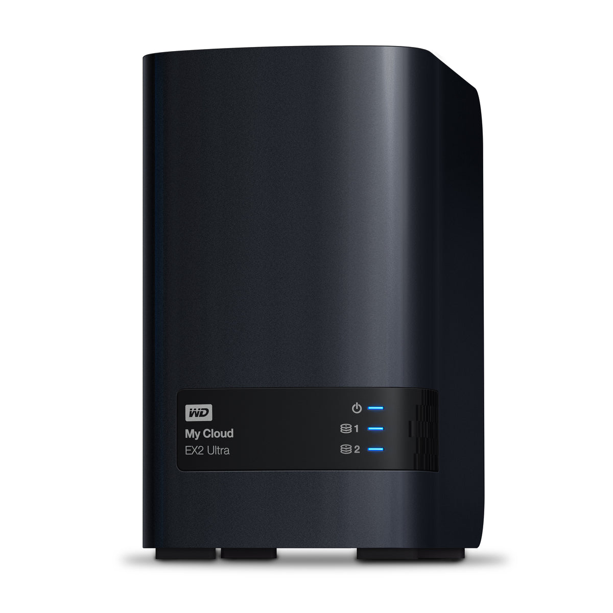 WD My Cloud EX2 Ultra WDBVBZ0080JCH - Personal Cloud Storage Device - 2 bays - 8 TB - HDD 4 TB x 2 - RAID (hard disk expansion) 0, 1, JBOD - RAM 1 GB - Gigabit Ethernet - iSCSI assistance