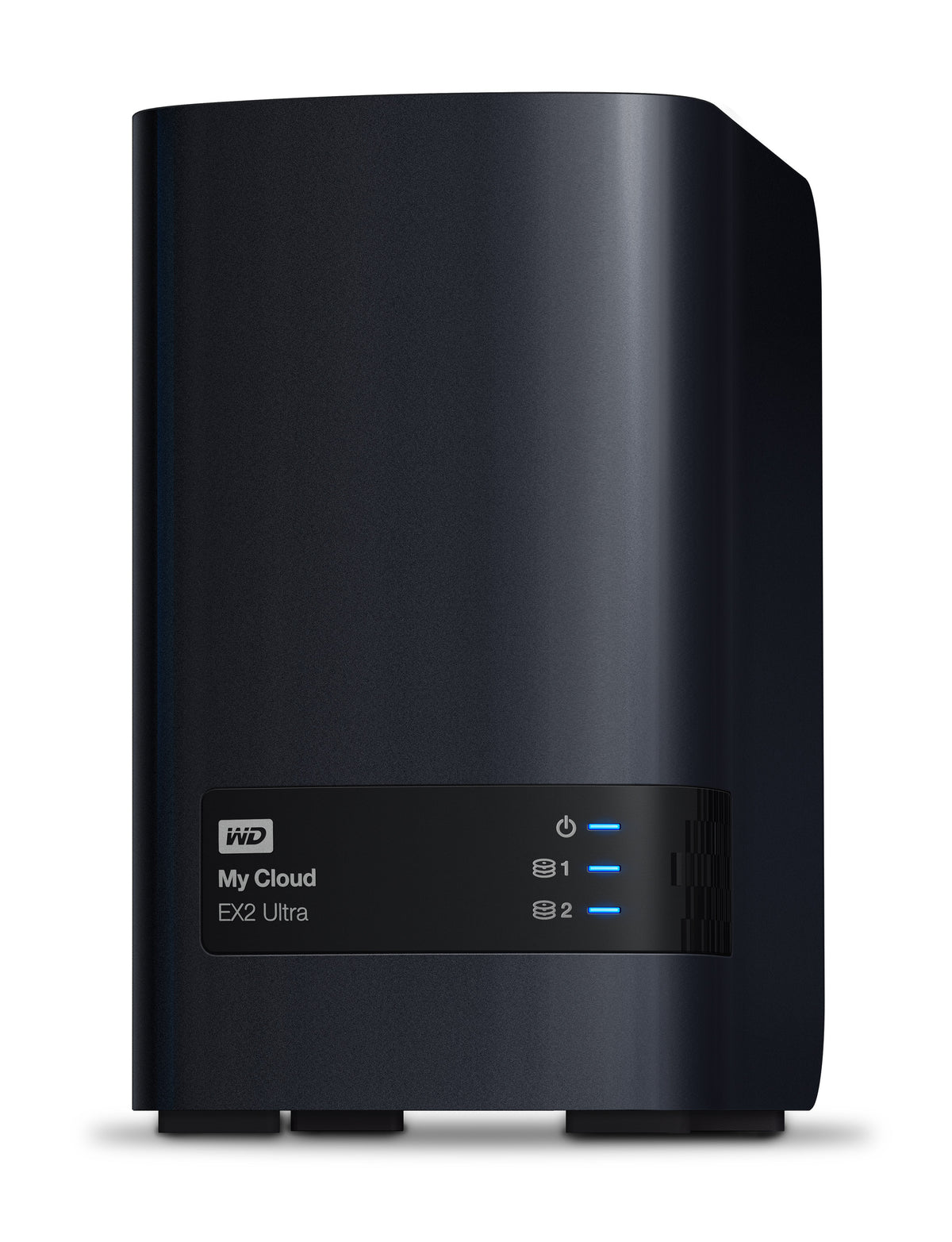 WD My Cloud EX2 Ultra WDBVBZ0040JCH - Personal Cloud Storage Device - 2 bays - 4TB - HDD 2TB x 2 - RAID (hard disk expansion) 0, 1, JBOD - RAM 1 GB - Gigabit Ethernet - iSCSI assistance