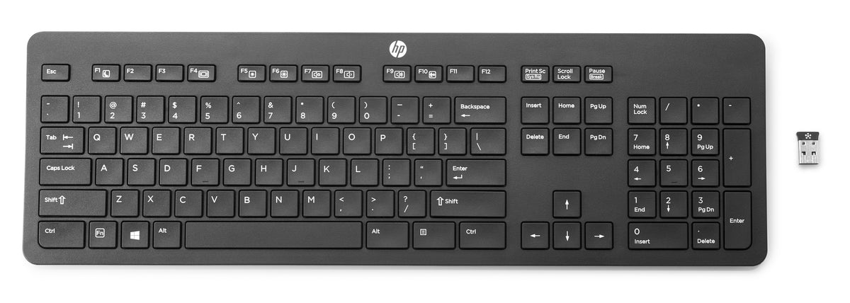 HP Link-5 - Keyboard - Wireless - 2.4GHz - English - for EliteBook 830 G6, ZBook 15u G4, 15u G5, 15u G6, 15v G5, 17 G4, 17 G5, 17 G6, Create G7