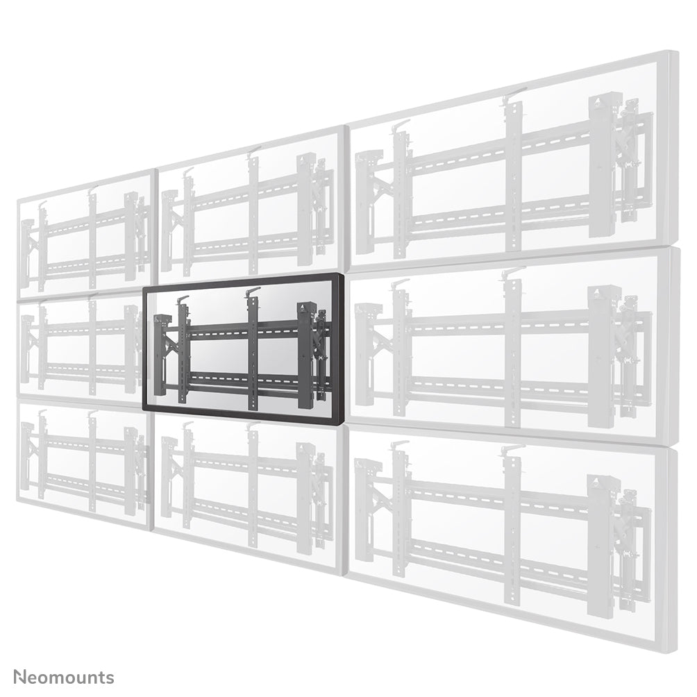 Neomounts by Newstar LED-VW2000BLACK - Suporte - para painel liso - bloqueável - preto - tamanho de tela: 32"-75" - montável em parede