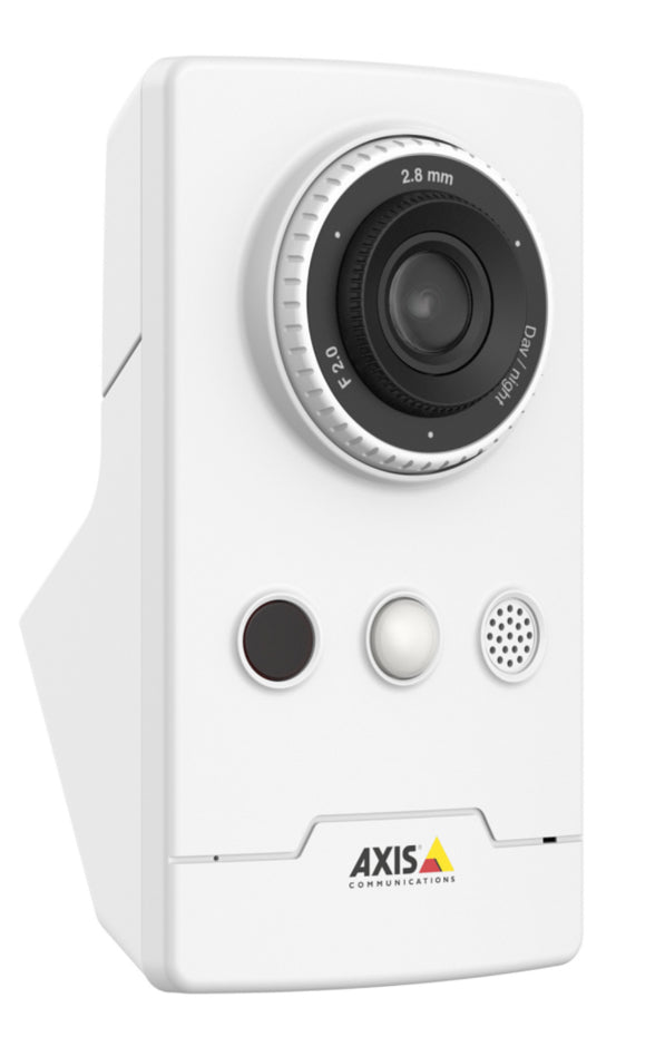 AXIS M1065-LW - Network Surveillance Camera - Color (Day&Night) - 1920 x 1080 - 1080p - M12 mount - fixed iris - fixed focal - audio - wireless - Wi-Fi - LAN 10/100 - MPEG-4, MJPEG, H.264 - DC 4.75 - 5.25 V