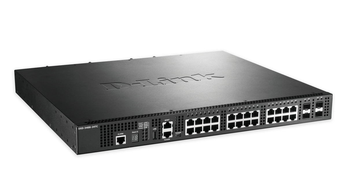 D-LINK SWITCH 20x10GBASE-T/(SFP+)+ 4Gbe COMBO PORT (RJ45/SFP+)