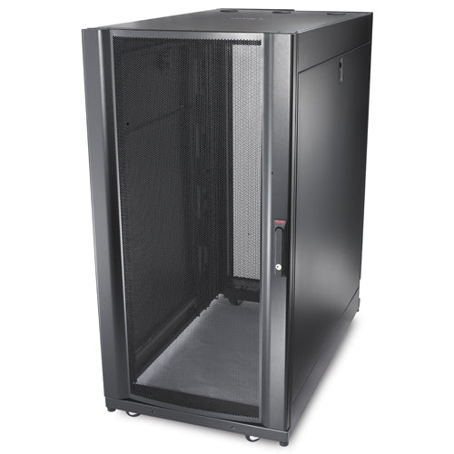 NetShelter SX de APC - Embalaje para choques - gabinete - negro - 24U - 19"