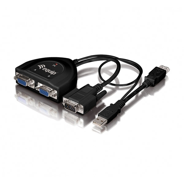 CABLE EQUIP VGA VIDEO-SPLITTER 1xIN 2xOUTPUT 450MHZ