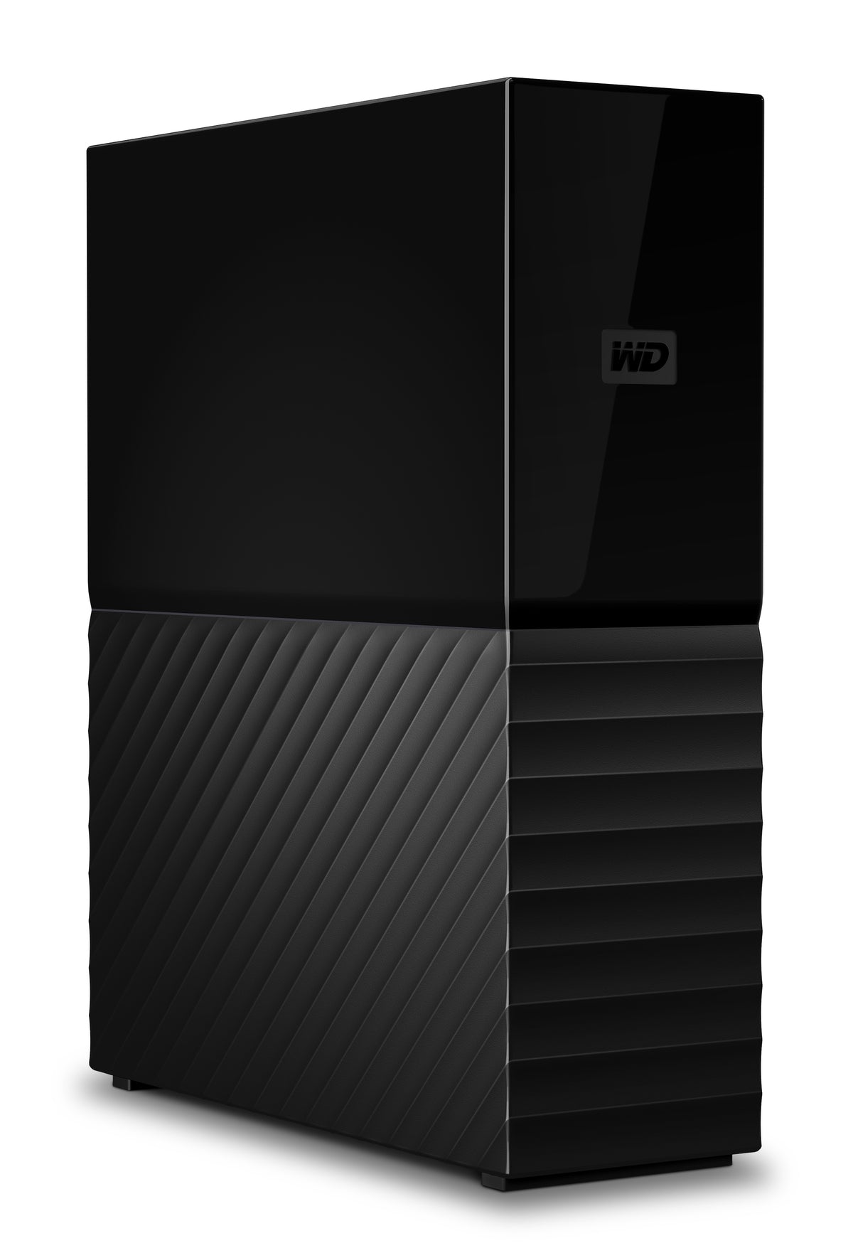 WD My Book WDBBGB0080HBK - Hard drive - encrypted - 8 TB - external (desktop) - USB 3.0 - 256-bit AES - black