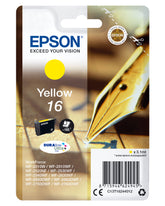 Epson 16 - 3.1 ml - amarelo - original - tinteiro - para WorkForce WF-2010, WF-2510, WF-2520, WF-2530, WF-2540, WF-2630, WF-2650, WF-2660, WF-2750