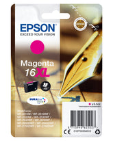 Epson 16XL - 6.5 ml - XL - magenta - original - blister - ink cartridge - for WorkForce WF-2010, 2510, 2520, 2530, 2540, 2630, 2650, 2660, 2750, 2760
