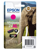 Epson 24XL - 8.7 ml - XL - magenta - original - tinteiro - para Expression Photo XP-55, 750, 760, 850, 860, 950, 960, 970, Expression Premium XP-750, 850