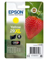 Epson 29XL - 6.4 ml - XL - amarelo - original - blister - tinteiro - para Expression Home XP-245, 247, 255, 257, 332, 342, 345, 352, 355, 435, 442, 445, 452, 455