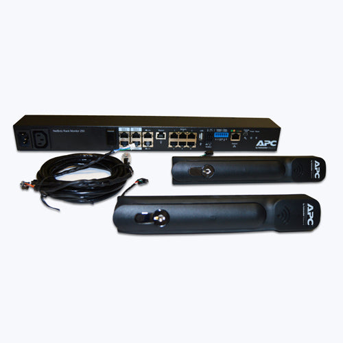 APC NetBotz Rack Monitor 250 - Dispositivo de monitoreo ambiental - LAN de 100 Mb - Montable en gabinete - para P/N: AR106SH4, AR106SH6, AR109SH4, AR109SH6, AR112SH4, AR112SH6, AR3106, AR3106SP