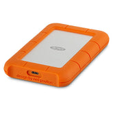 LaCie Rugged USB-C - Disco rígido - 4 TB - externa (portátil) - USB 3.1 Gen 1 (USB C conector) - laranja
