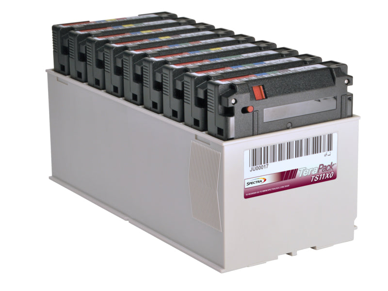 HPE JD Custom Labeled TeraPack Certified - Storage Library Cartridge Magazine - capacity: 9 TS1150 tapes - for P/N: Q1G79A, Q1G81A