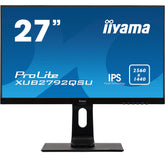 iiyama ProLite XUB2792QSU-B1 - Monitor LED - 27" - 2560 x 1440 @ 70 Hz - AH-IPS - 350 cd/m² - 1000:1 - 5 ms - HDMI, DVI, DisplayPort - altavoces - negro