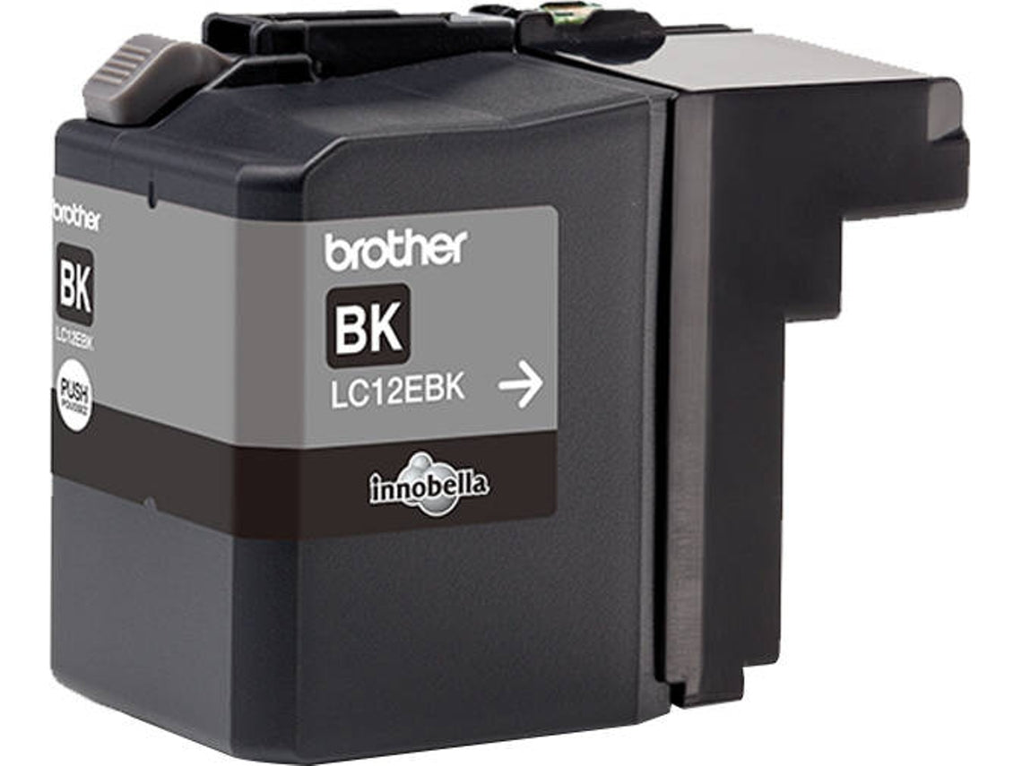 Brother LC12EBK - Capacidade XL - preto - original - tinteiro - para Brother MFC-J6925DW, INKvestment Business Smart Pro MFC-J6925DW