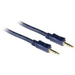 C2G Velocity - Cable de Audio - Mini Puerto Estéreo Macho a Mini Puerto Estéreo Macho - 15m - Blindado