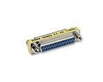 Mini cambiador de género C2G - Conmutador de género en serie/paralelo - DB-25 (F) a DB-25 (F)