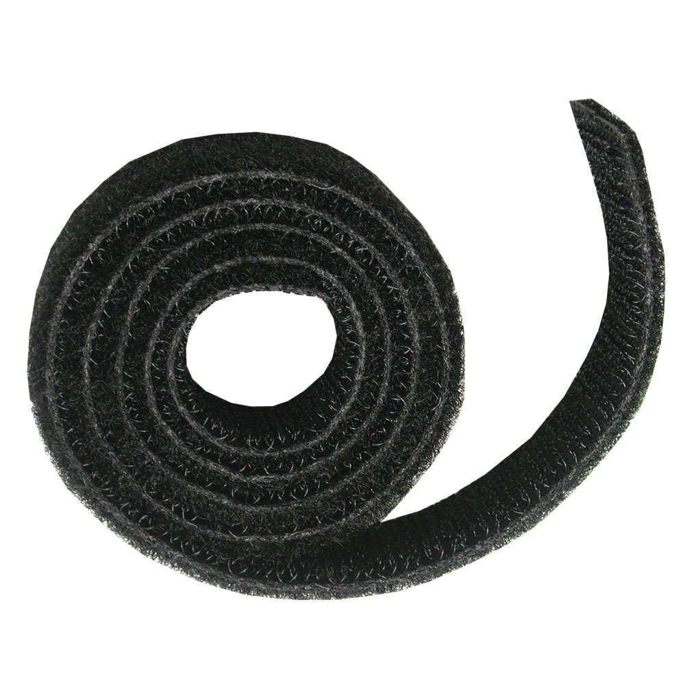 Gancho y bucle C2G - Carcasa de cable - Negro - 7,6 m