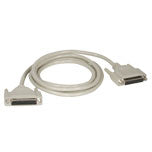 C2G - Cable de extensión serie/paralelo - DB-25 (M) a DB-25 (F) - 2 m - moldeado, tornillos de mariposa