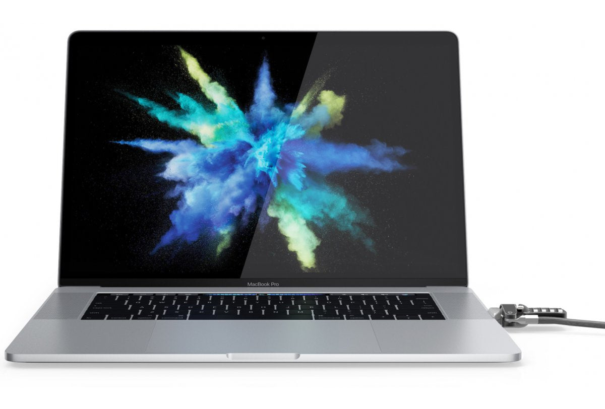 Compulocks MacBook Pro Touch Bar Lock Adapter With Combination Cable Lock - Kit de segurança de sistema - prata - para Apple MacBook Pro with Touch Bar 13.3" 4x Thunderbolt 3 (Late 2016, Mid 2017, Mid 2018, Mid 2019, Early 2020), MacBook Pro with Tou