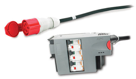 Módulo de distribución de energía APC - Disyuntor automático (módulo enchufable) - CA 400 V - 3 fases - conectores de salida: 1 - para P/N: SY16K48H-PDNB, SY32K48H-PDNB, SY48K48H-PDNB, SY64K96H-NB, SY96K160H- NOTA, SY96K96H-NB