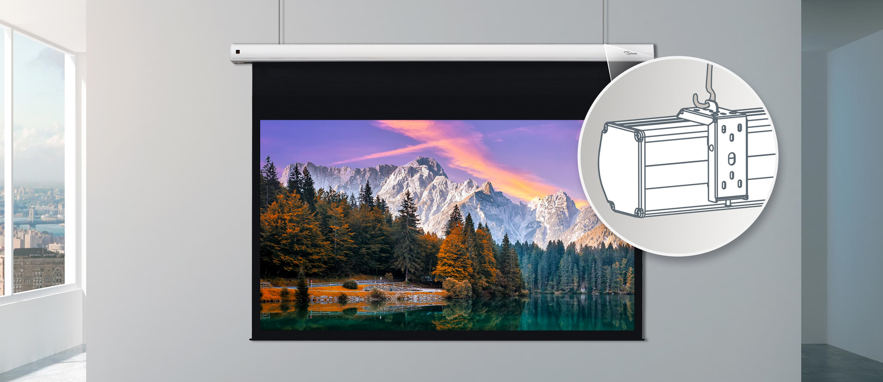 DE-9092EG Pantalla 16:9 de 92"