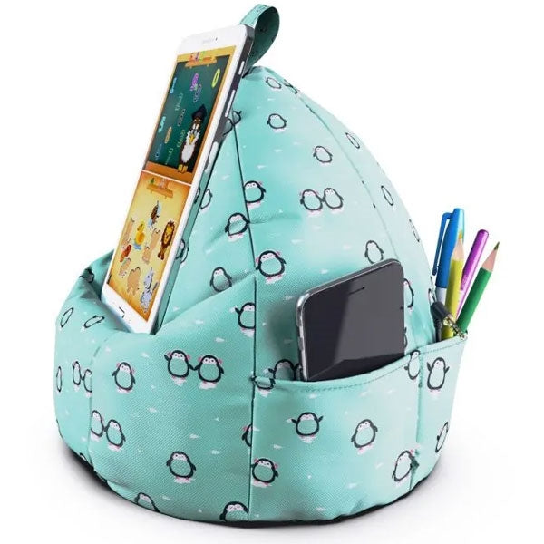 COJÍN PARA TABLETAS PLANET BUDDIES SOPORTE DE VISUALIZACIÓN DE PINGÜINO