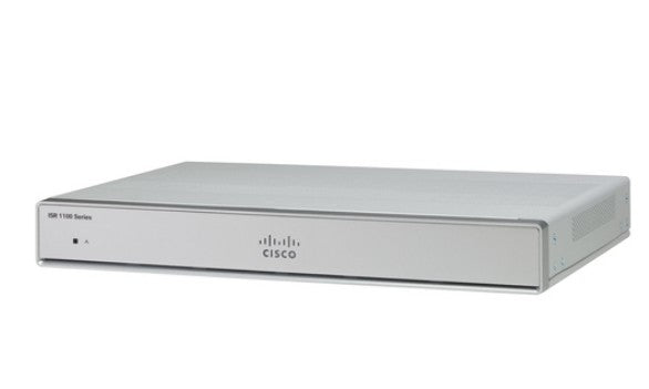 Cisco Integrated Services Router 1117 - Router - Módem DSL - Switch de 4 puertos - GigE - Puertos WAN: 2