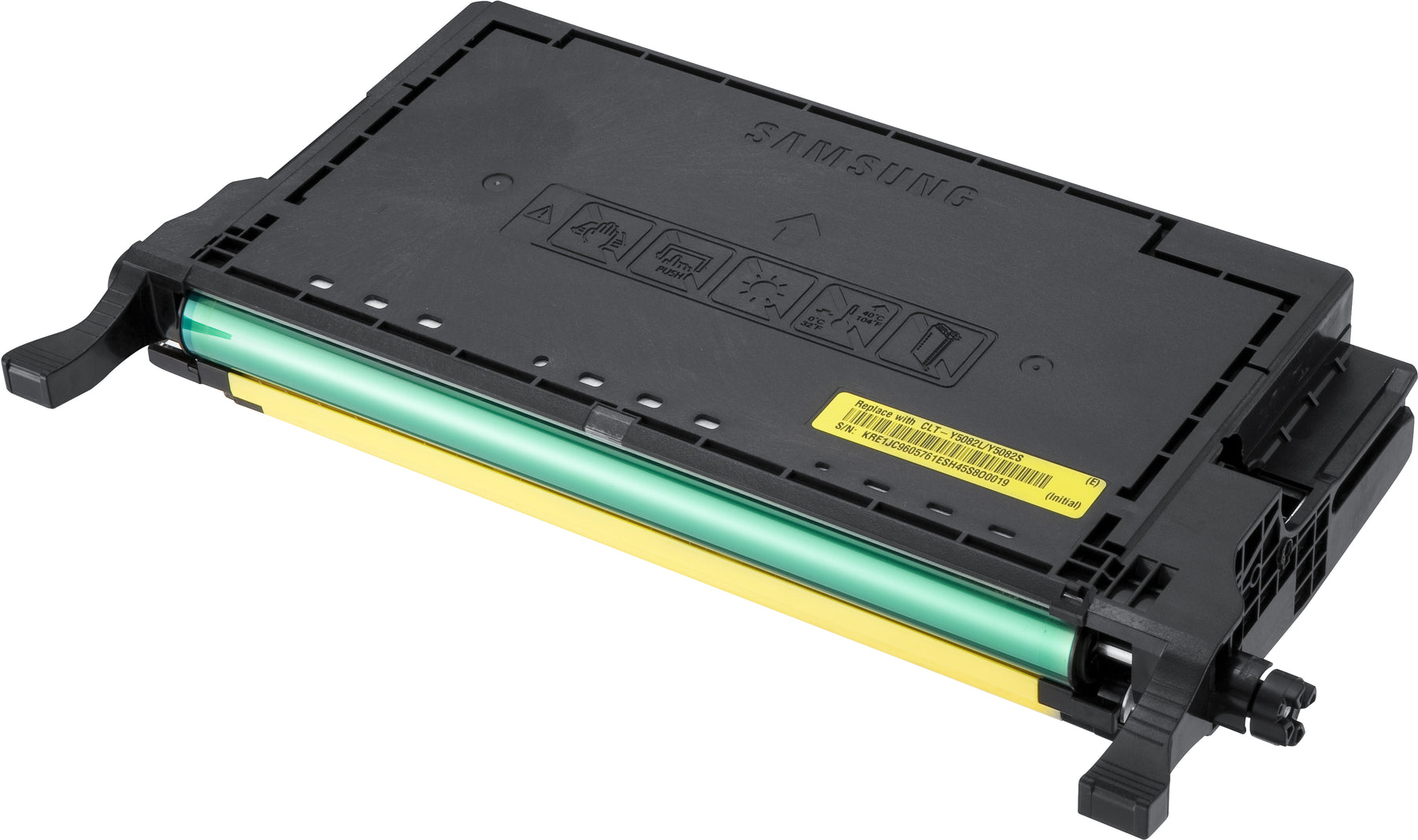 Samsung CLT-Y5082L - Alto Rendimento - amarelo - original - cartucho de toner (SU532A) - para Samsung CLP-620, CLP-670, CLX-6220, CLX-6250