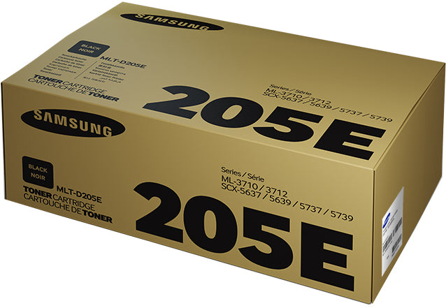 Samsung MLT-D205E - Extra High Yield - black - original - toner cartridge (SU951A) - for Samsung ML-3310, 3312, 3710, 3712, SCX-4833, 4835, 5637, 5639, 5737, 5739